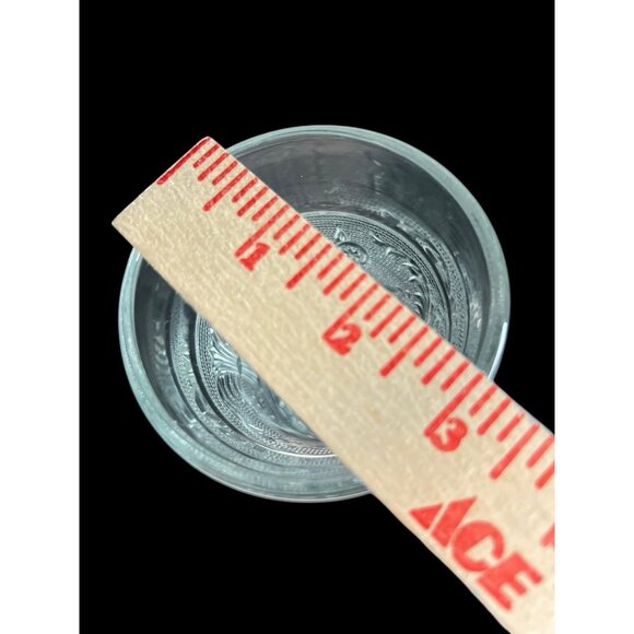 VTG Tumbler DUNCAN & MILLER Sandwich Glass Clear 12 oz 3"D x 5"H - Picture 5 of 6